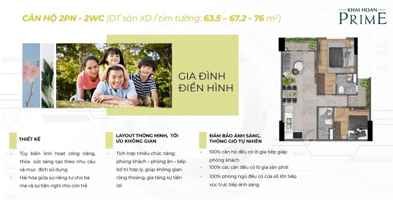 can ho 2pn du an can can ho khai hoan prime le van luong nhe be