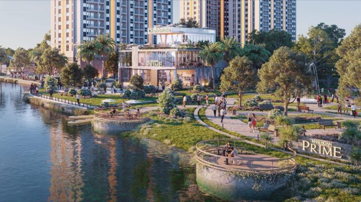 phoi canh view song can ho resort ven song khai hoan prime