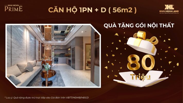 Chính sách bán hàng và ưu đãi căn hộ Khải Hoàn Prime Nhà Bè